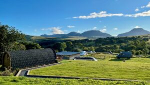 Ultimate base for riding North Wales - Accommodation for all budgets - Bike Ranch Snowdonia - Jumps View Pod